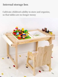 Многофункциональный стол-песочница, пластины для конструирования